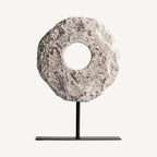 Figura decorativa Gajala — Piedra blanco roto