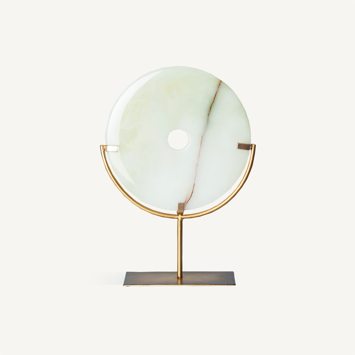 Figura decorativa Jade — Hierro oro viejo