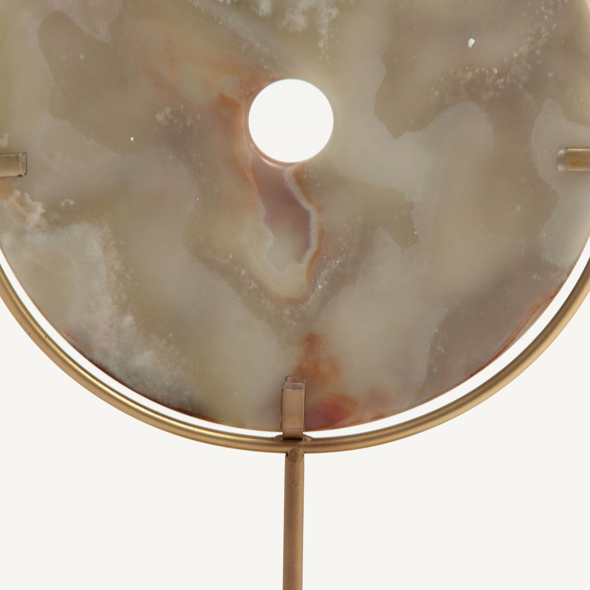 Figura decorativa Jade — Hierro oro viejo