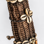 Figura decorativa Kikey — Madera tropical chocolate envejecido