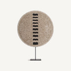Figura decorativa Lahae — Bambú tonos neutros