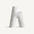 Figura decorativa Lasne — Onix blanco