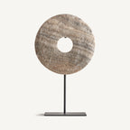 Figura Decorativa — Mármol tonos neutros