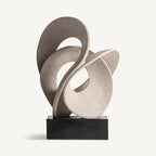 Figura decorativa Metis — Resina negro