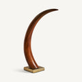 Figura decorativa Panya — Hueso marrón