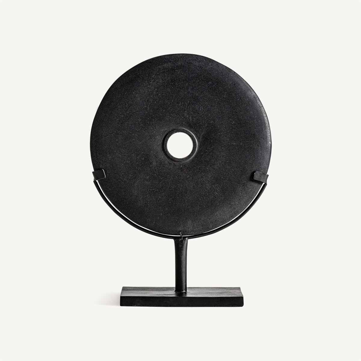 Figura Decorativa — Piedra gris