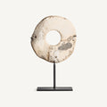 Figura decorativa Saha — Piedra crema