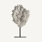 Figura decorativa Sakan — Resina blanco