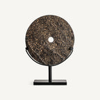 Figura decorativa Seoane — Piedra tonos oscuros