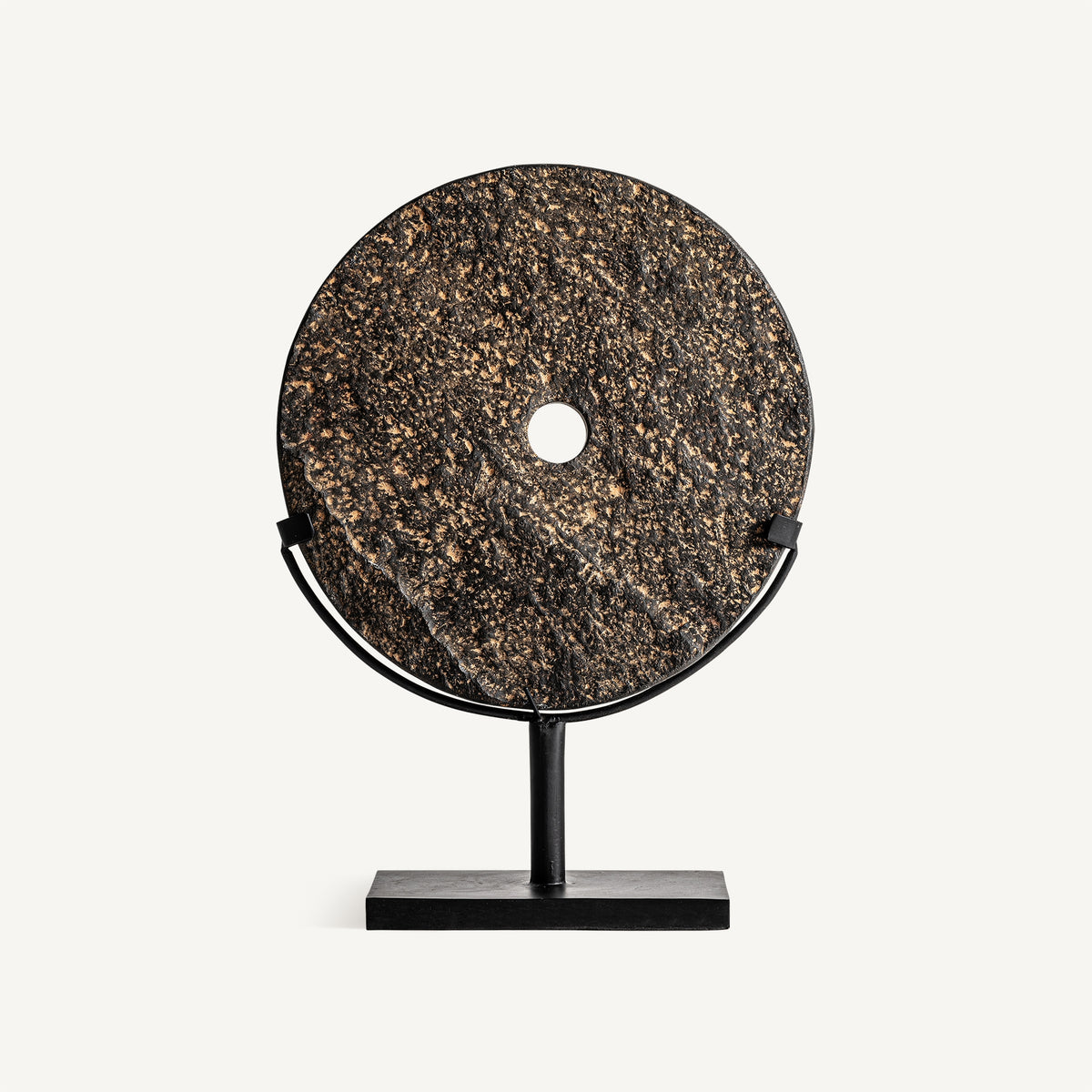 Figura decorativa Seoane — Piedra tonos oscuros
