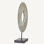 Figura decorativa Shany — Resina tonos de azul decapado