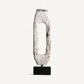 Figura decorativa Tashi — Onix crema