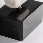 Figura decorativa Tashi — Onix crema