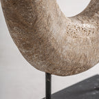 Figura decorativa Tinca — Onix beige