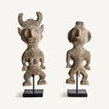 Figura decorativa tum J/2 — Madera de mango marrón envejecido