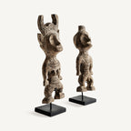 Figura decorativa tum J/2 — Madera de mango marrón envejecido