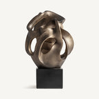 Figura decorativa Urania — Resina oro viejo