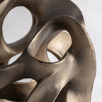 Figura decorativa Urania — Resina oro viejo