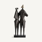 Figura decorativa Vanny — Resina negro