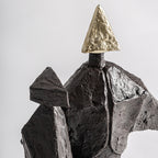 Figura decorativa Vanny — Resina negro