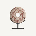 Figura decorativa Xalha — Piedra crema
