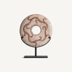 Figura decorativa Xalha — Piedra crema