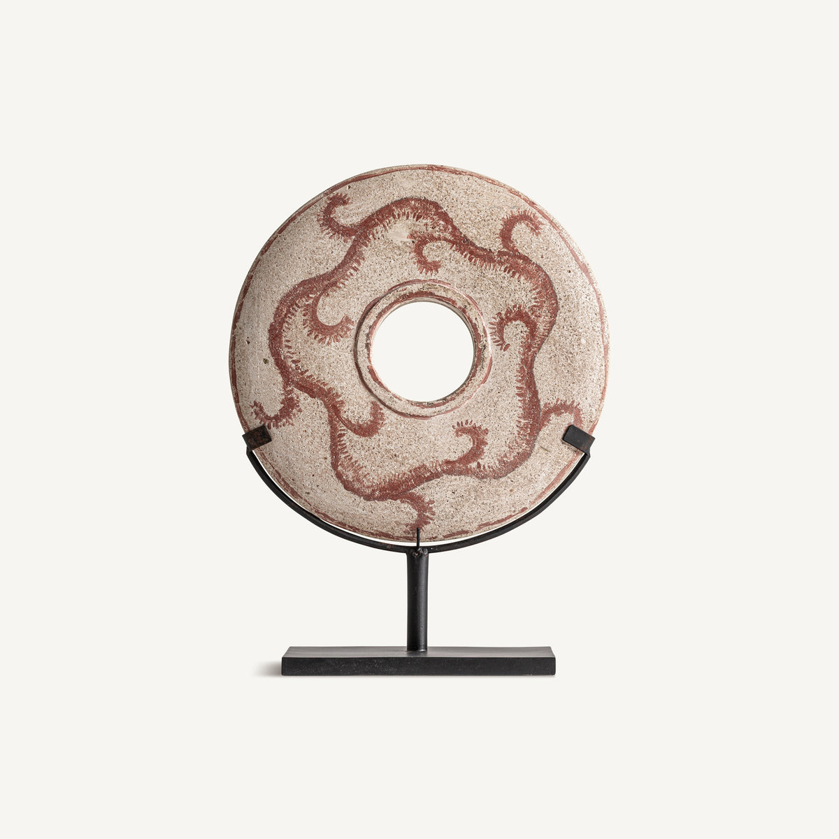 Figura decorativa Xalha — Piedra crema