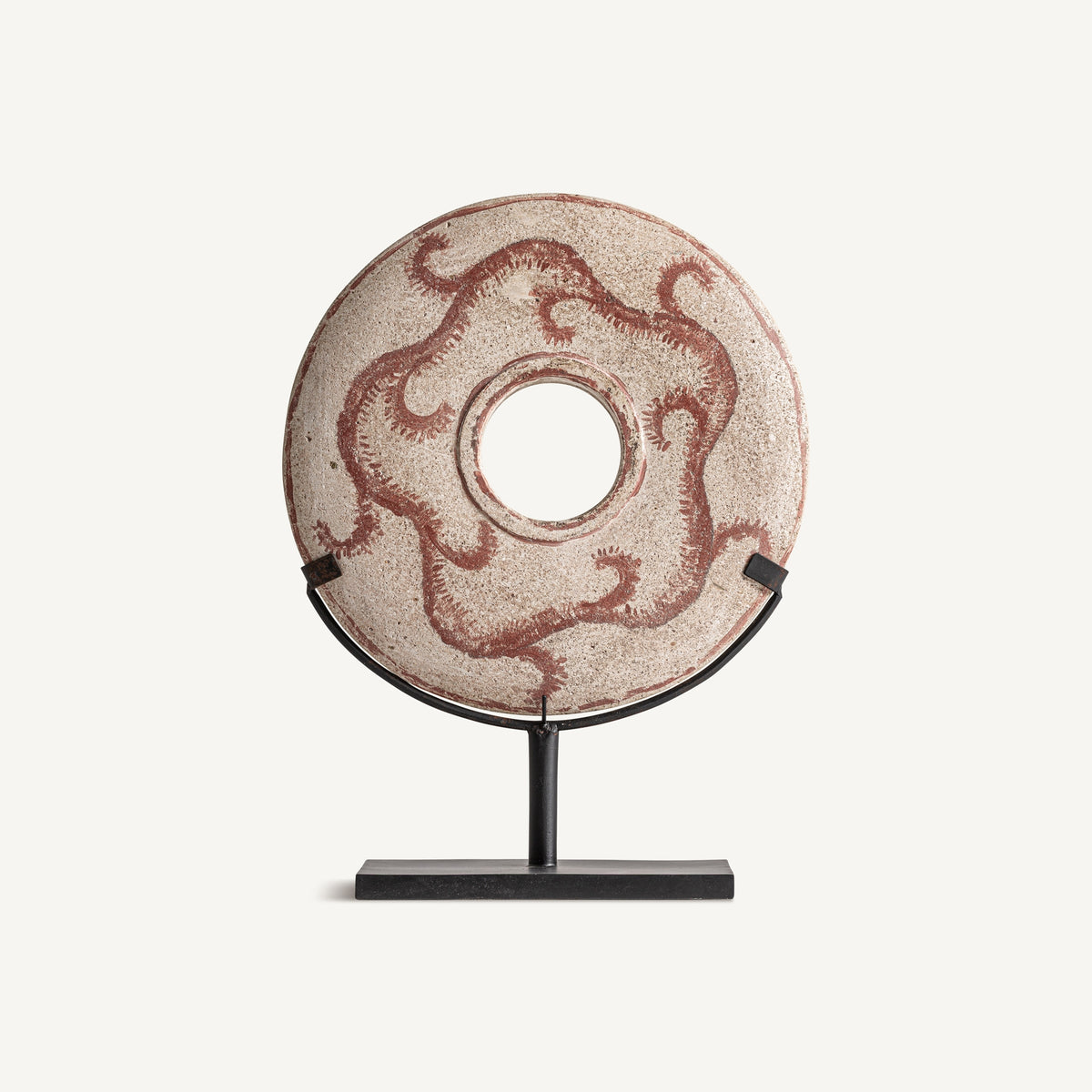 Figura decorativa Xalha — Piedra crema