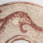 Figura decorativa Xalha — Piedra crema