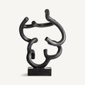 Figura decorativa Xandy — Resina negro