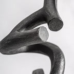 Figura decorativa Xandy — Resina negro
