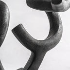 Figura decorativa Xandy — Resina negro