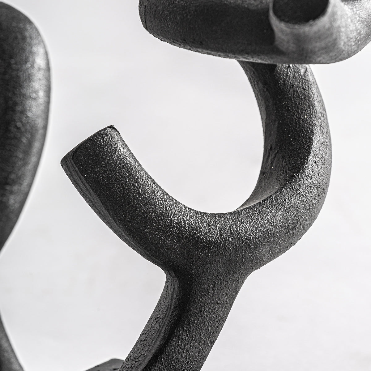 Figura decorativa Xandy — Resina negro