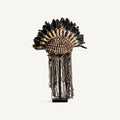 Figura decorativa Xhiaej — Fibra natural marrón
