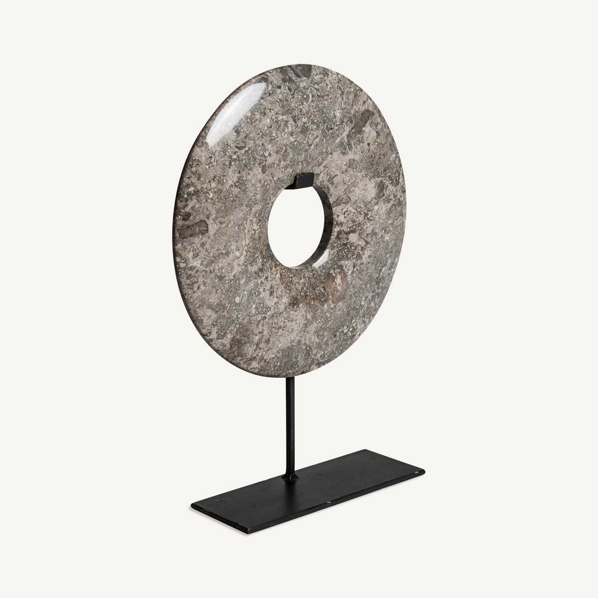 Figura decorativa Yajli — Mármol gris