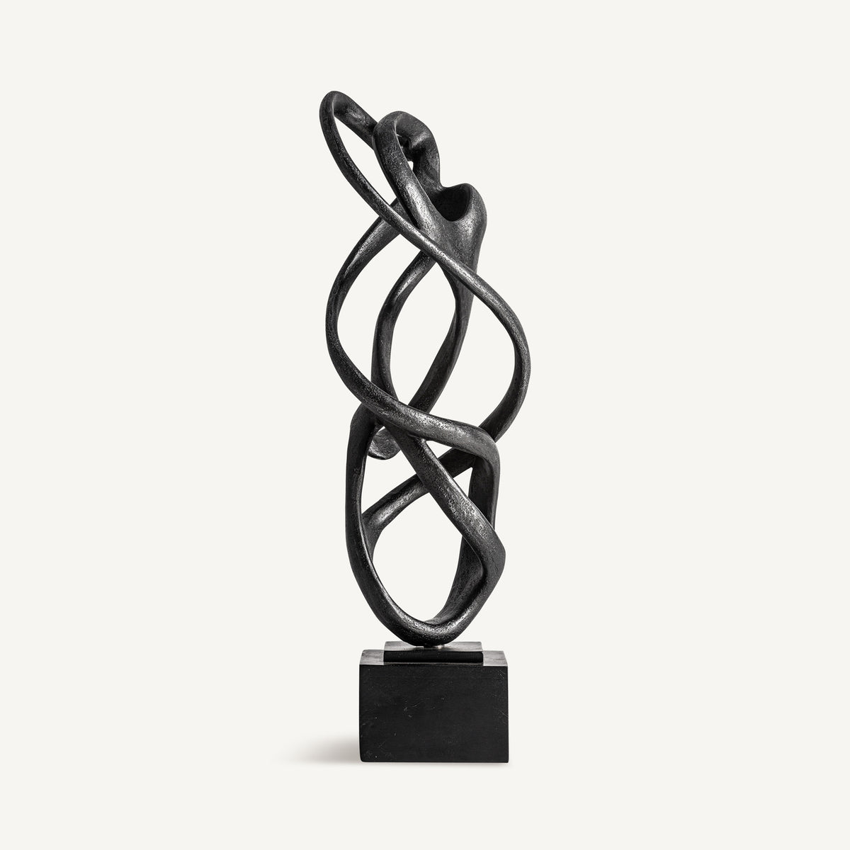 Figura decorativa Zoe — Resina negro