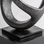 Figura decorativa Zoe — Resina negro