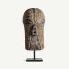 Figura Humber — Madera de mango marrón envejecido