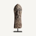 Figura Jakehe — Madera de mango marrón envejecido