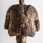 Figura Laye — Madera de mango marrón envejecido