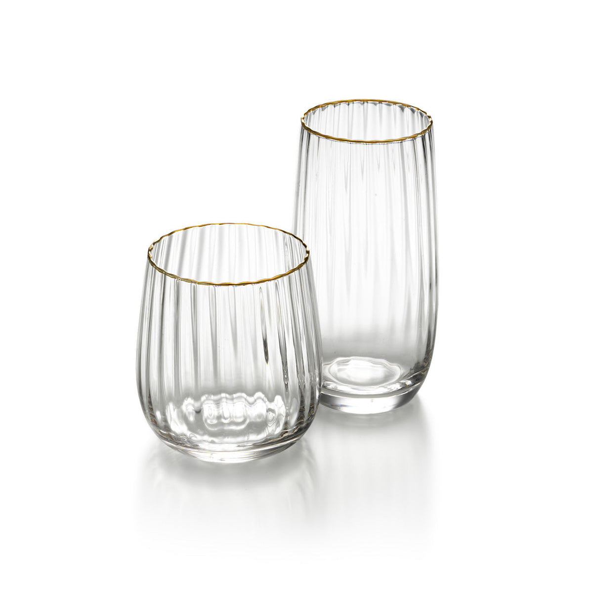 Vaso Golden Rim Highball