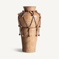Jarrón Adib — Terracota tonos en marrón
