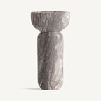 Jarrón Bousval — Mármol gris