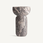 Jarrón Bousval — Mármol gris