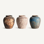 Jarrón Fez — Terracota multicolor
