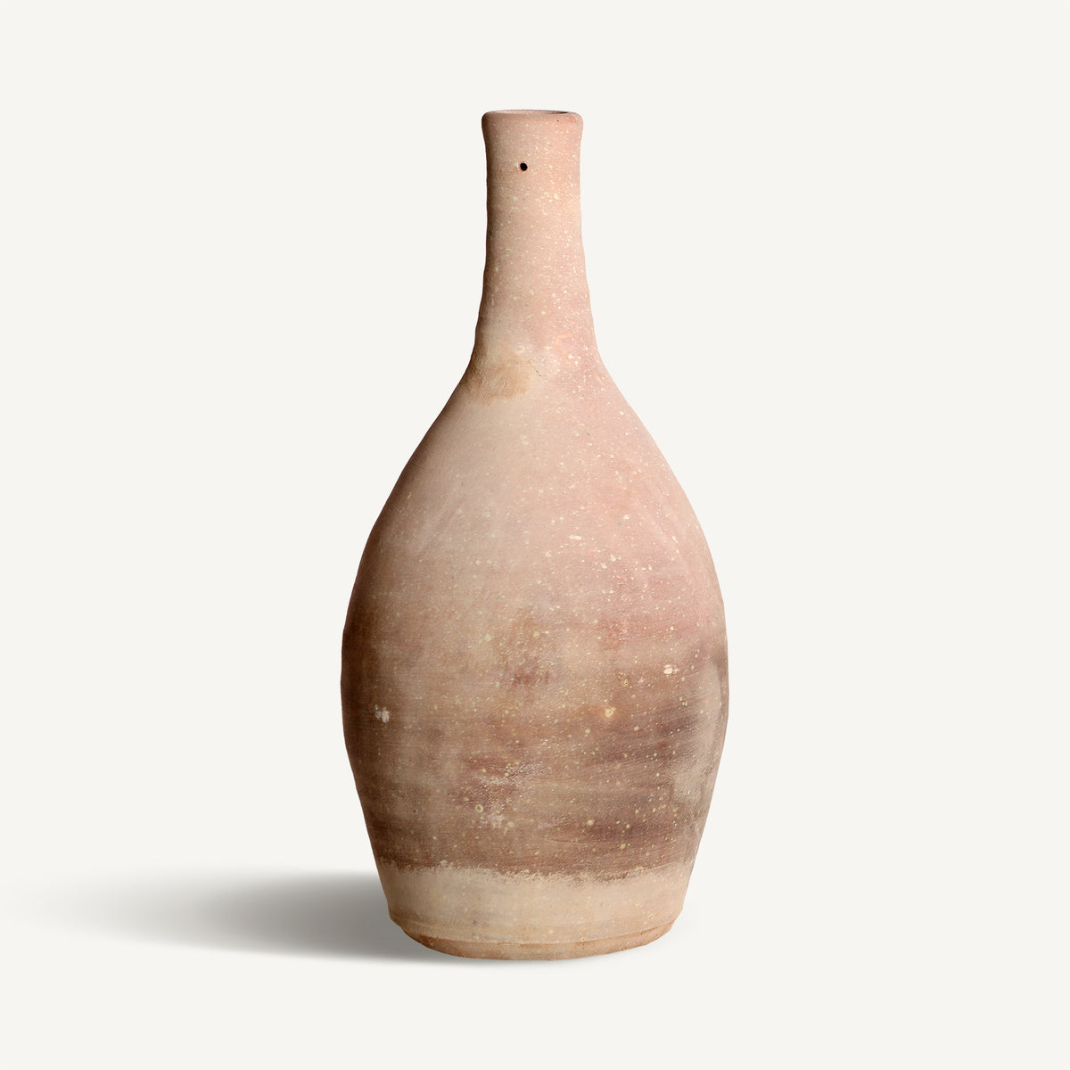 Jarrón Halle — Arcilla tonos en marrón