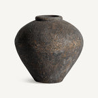 Jarrón Igor — Terracota tonos oscuros