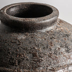 Jarrón Jellae — Cerámica marrón