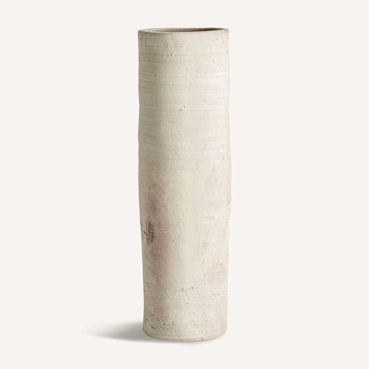 Jarrón Klam — Arcilla beige