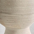 Jarrón Klam — Arcilla beige